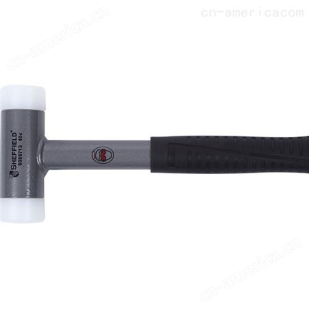 钢盾工具重型防震橡胶锤尼龙锤可换头40mm 60mm S088713 S088715 SHEFFIELD工具