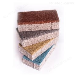 众光陶瓷透水砖 可重复使用 规格颜色可定制