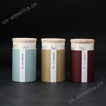 礼品包装罐 方圆尚品 江西干果纸罐 定制各种圆形纸罐
