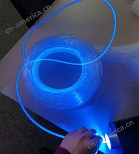 超亮1.5mm侧光通体光纤 汽车氛围灯导光条MMA塑料电脑指示灯