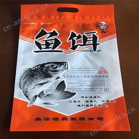 金霖包装 老河口印刷生产鱼饵包装材料 鱼食袋 鲢鳙饵料包装 鱼饲料包材