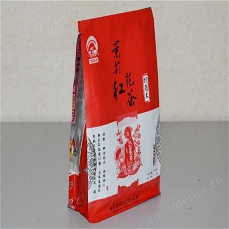 汉中优质加工茶叶包装 茶叶自封自立袋 卷材卷膜袋 金霖