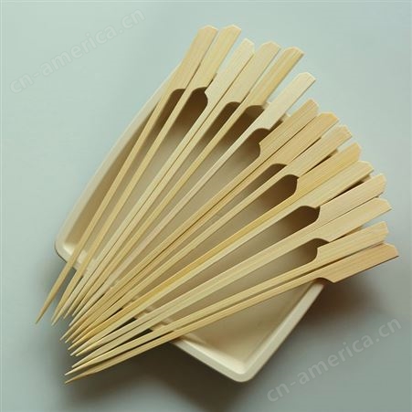 吉 林糖葫芦竹签售价便宜 食品竹签子生产 15cm烫字铁炮串厂家