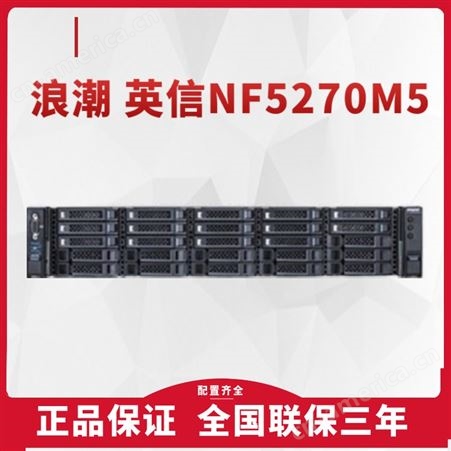 供应浪潮 英信NF5270M5服务器 8核处理器 Intel 至强 银牌