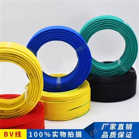 厂价直销 特变电工 环保电线电缆BV1.5 2.5 4 6 10 电线电缆厂