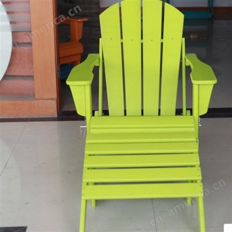 厂家直生产ADIRONDARK 塑木HDPE青蛙椅休闲椅秋千椅花园椅