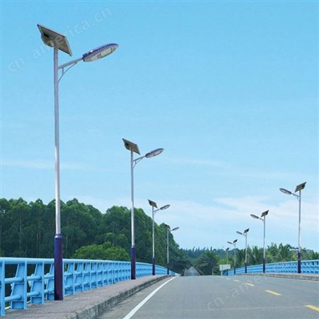 太阳能路灯户外照明市政道路工程款路灯头新农村6米led路灯杆厂家