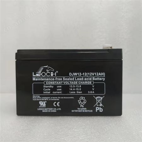 理士蓄电池UPS不间断电源专用铅酸免维护12V12AH电池DJW1212