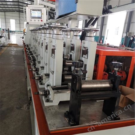 不锈钢焊管机 工业焊管成型机械设备 方管制管机组全自动化制管机 配模具
