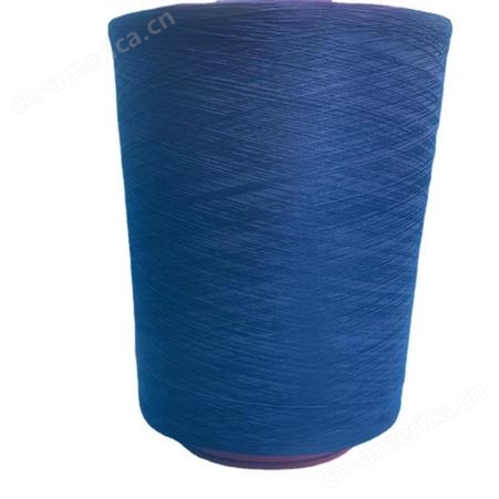 斯马丁现货 纯PLA聚乳酸玉米纤维纱线藏青色 75D 48F针织服装用的
