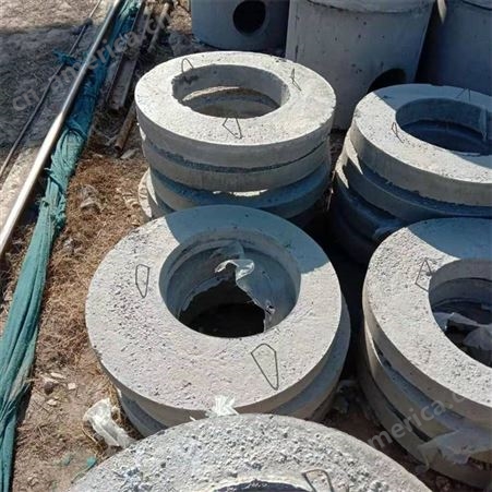 水泥检查井 混凝土制品 圆柱形导热系数强 密封性好 管网施工