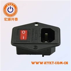 供应多功能复合式（ 开关+保险盒+电线插口 ）三合一AC电器插座