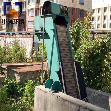 川美环境 齿耙式机械格栅清污机 工业用格栅除污机