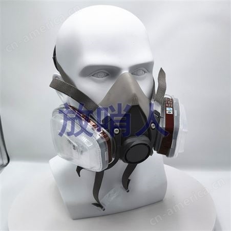 TPE材料防护半面罩   3M1203 有机蒸气酸性气体呼吸防护组合套装