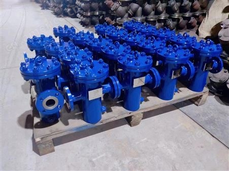环保水处理 滤芯式 软化水 活性炭 机械 Y型 蓝式过滤器
