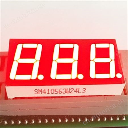 专业生产led数码管0.56三位数码管 含小数点红光等各类数码管厂家