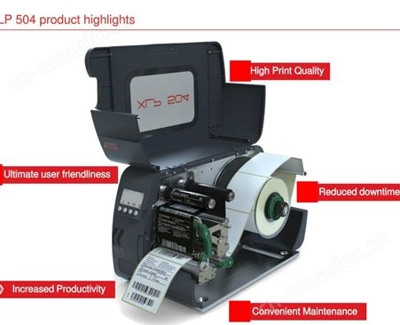 NOVEXX XLP504德国诺茨XLP504/XLP506系列工业标签打印机