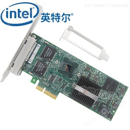 Intel四口网卡E1G44ET2千兆82576服务器PCIeX4机器视觉网卡原装